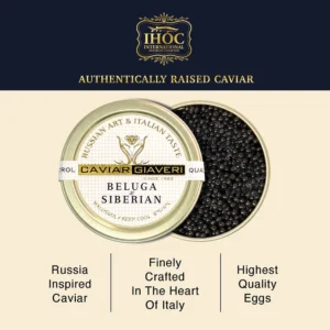 Beluga-Siberian Hybrid Sturgeon Caviar, Giaveri Italy - Image 4