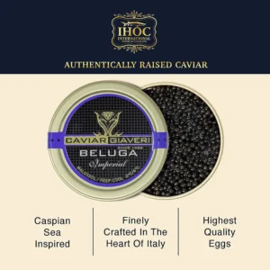 Imperial Beluga Sturgeon Caviar, Giaveri Italy - Image 5
