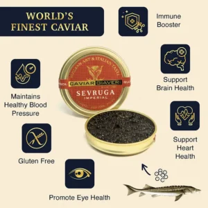 Imperial Sevruga Sturgeon Caviar - Image 5