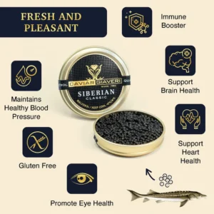 Siberian Sturgeon Caviar, Giaveri Italy - Image 4
