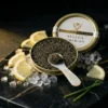 Beluga-Siberian Hybrid Sturgeon Caviar, Giaveri Italy
