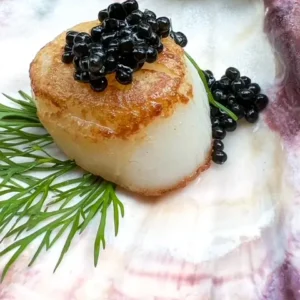 Alternative view of Beluga-Siberian Hybrid Sturgeon Caviar, Giaveri Italy